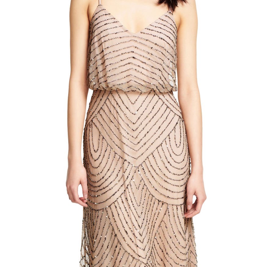 Adrianna Papell Beaded Dress